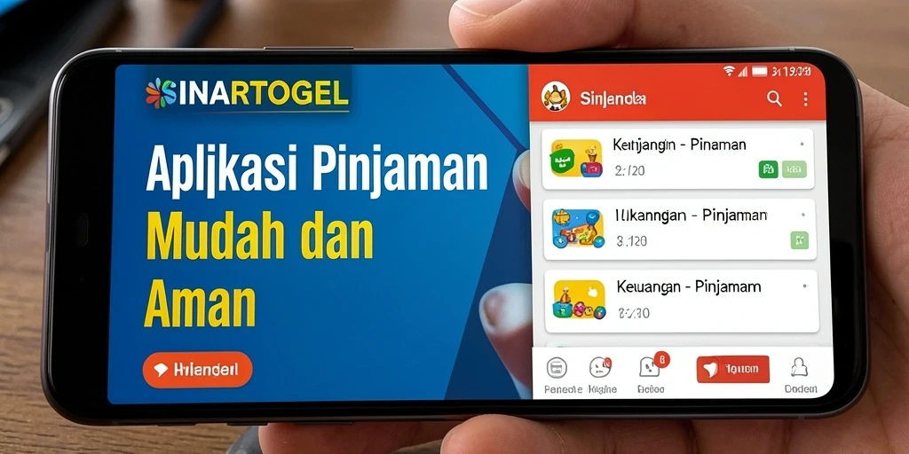 Antarmuka pengguna aplikasi SINARTOGEL yang ramah dan intuitif.